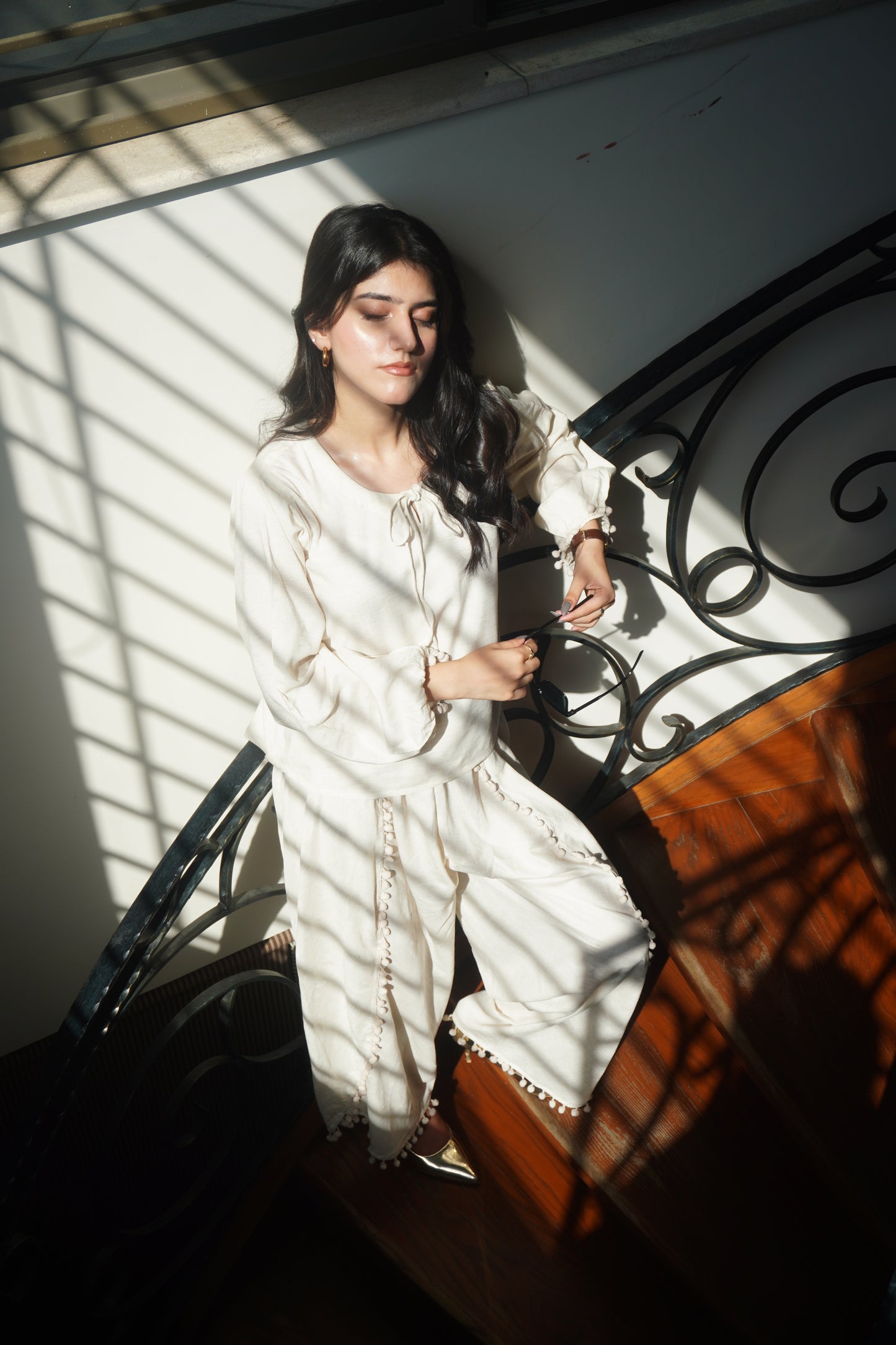 Erum’s Signature Ivory Cream Set