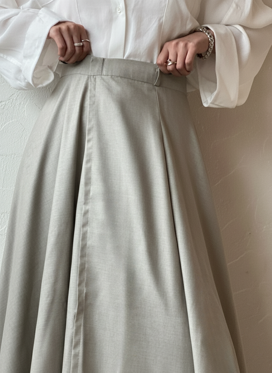 Savoy Front open elegant long skirt