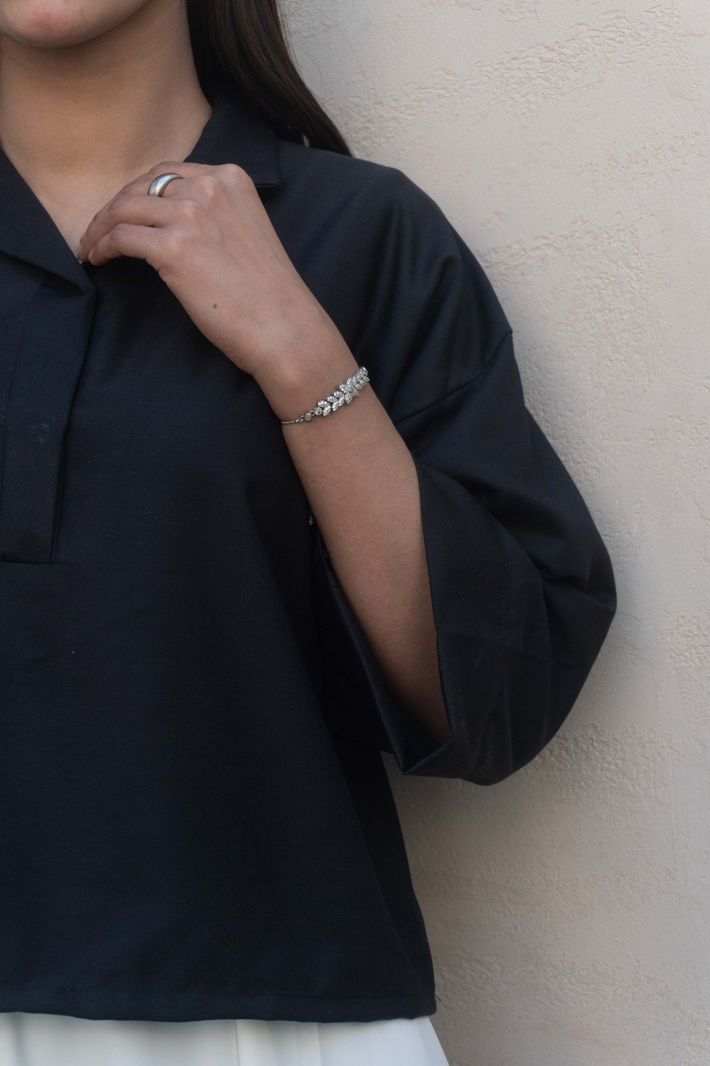 Noiré Black Baggy Shirt