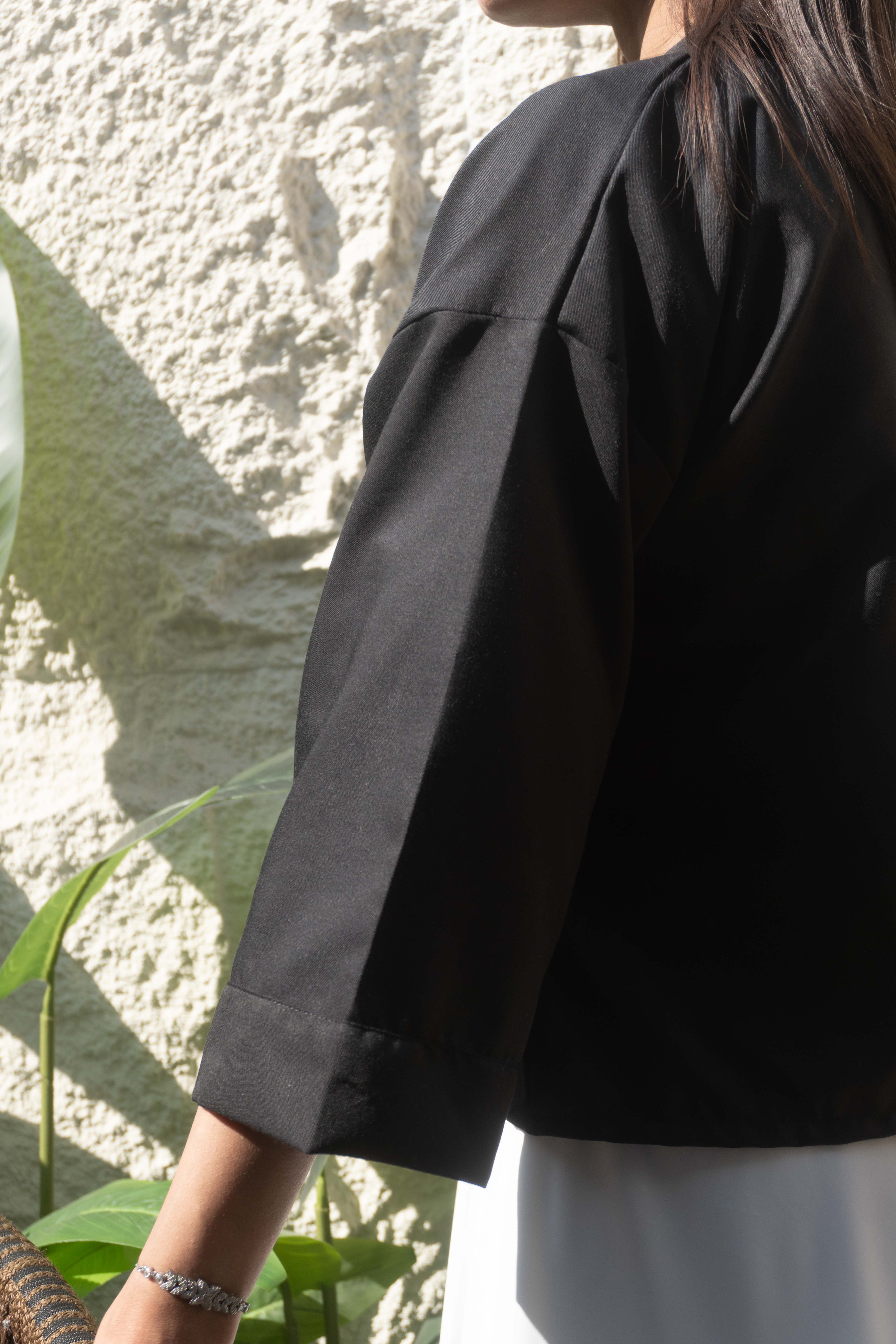 Noiré Black Baggy Shirt