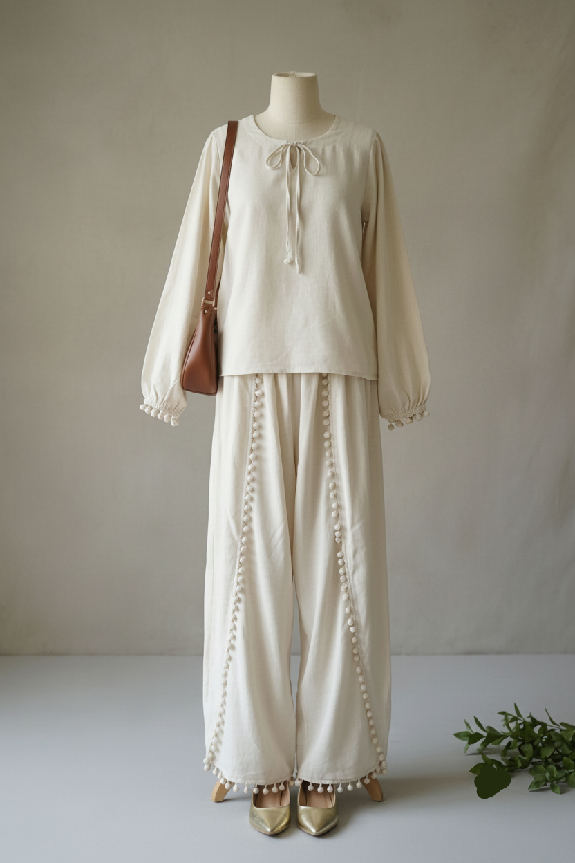 Erum’s Signature Ivory Cream Set