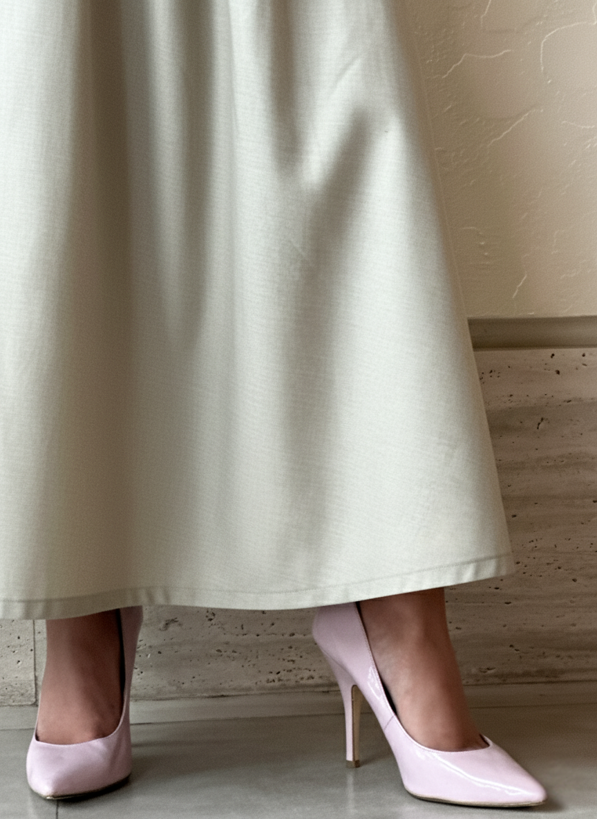 Savoy Front open elegant long skirt