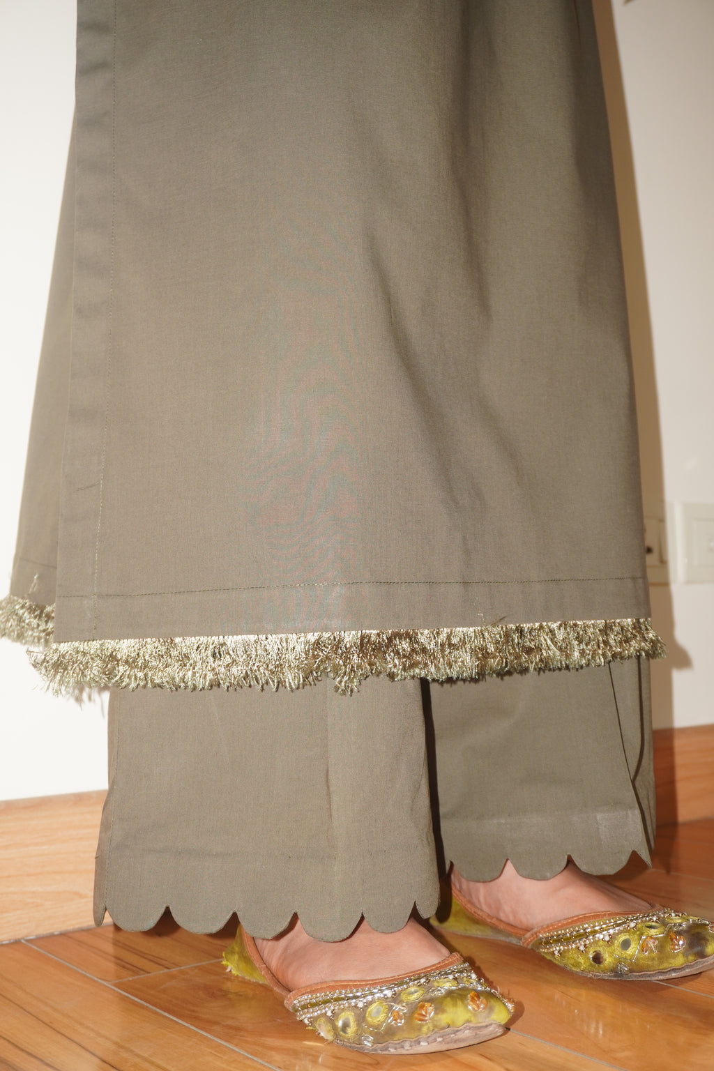 The Solid Olive Sage Co-Ord Set