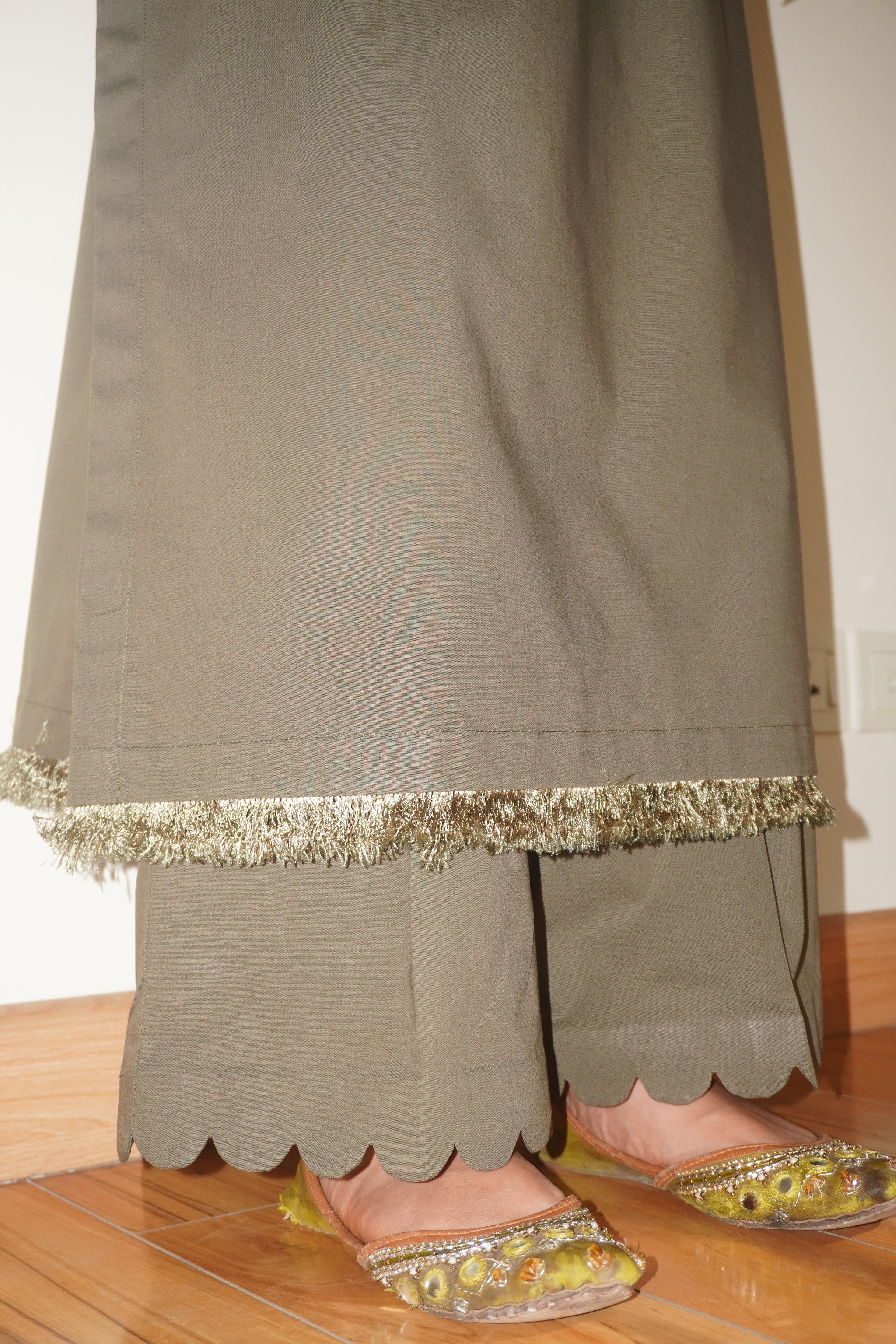 The Solid Olive Sage Co-Ord Set